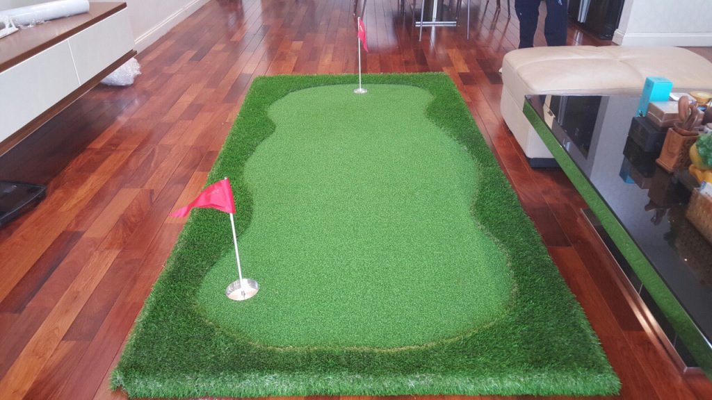 Thảm cỏ nhân tạo sân tập golf